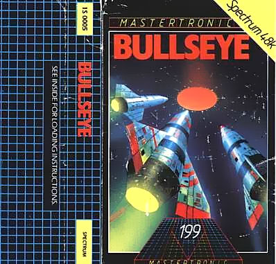 Bullseye box art for ZX Spectrum
